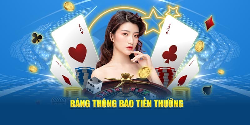 Bảng thông báo tiền thưởng 